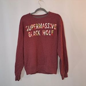 Cozy "Supermassive Black Hole" sweatshirt